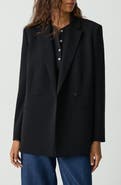 Theory Relaxed Double Breasted Blazer