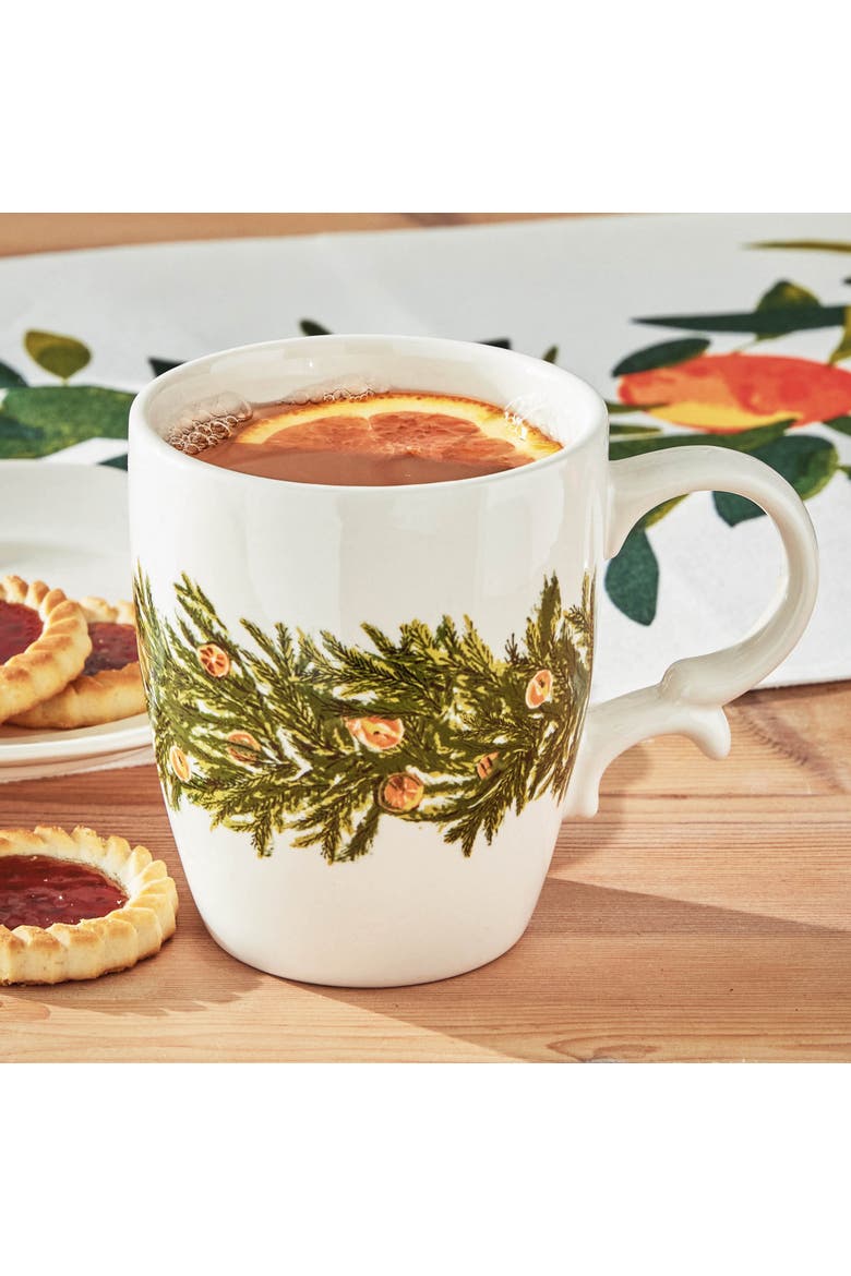 Citrus Grove Ceramic Mug - Multicolor Dishwasher Safe, Alternate, color, Multicolored