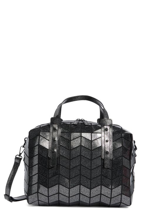 Glitter Top Handle Bag