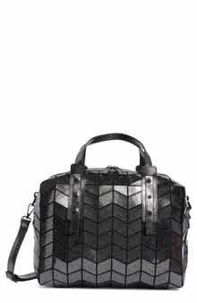 PATRIZIA LUCA Glitter Top Handle Bag