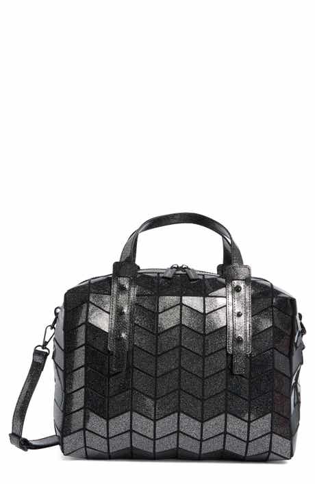 PATRIZIA LUCA Glitter Top Handle Bag