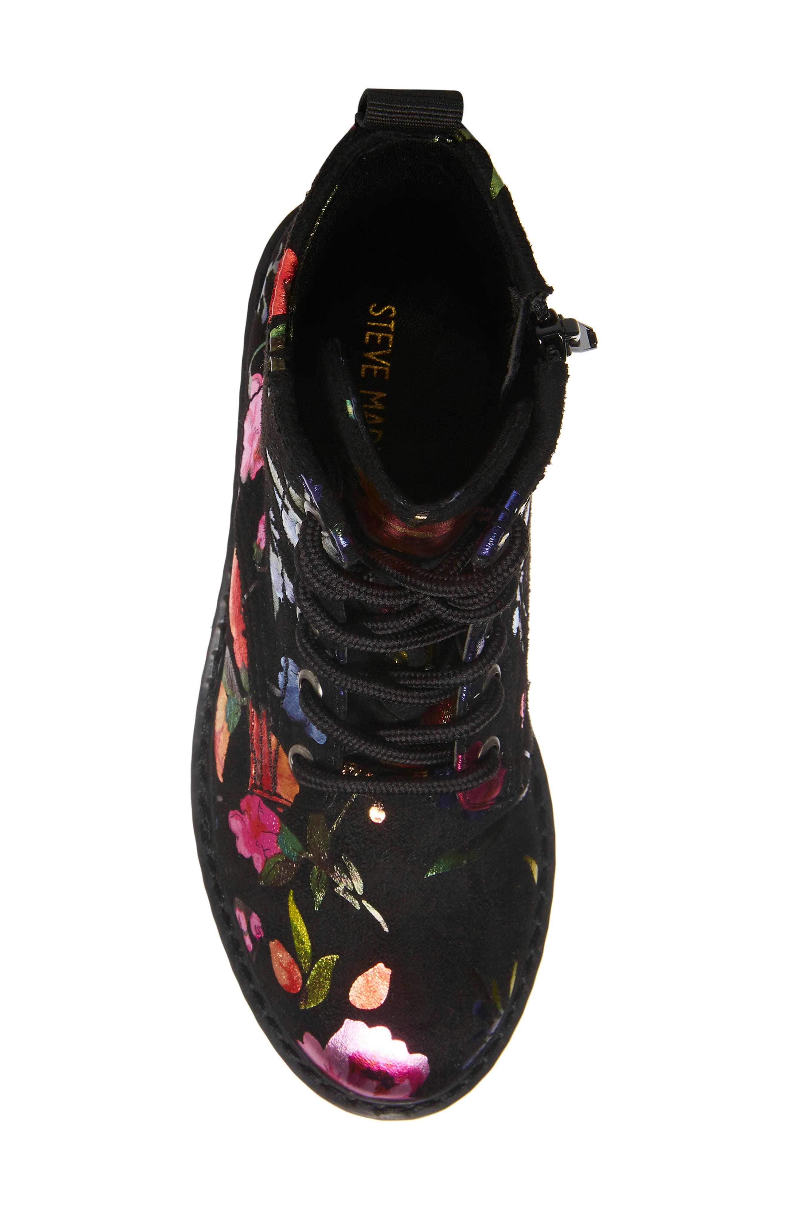 Steve Madden Kids' Bettyy Lace-Up Boot, Alternate, color, 