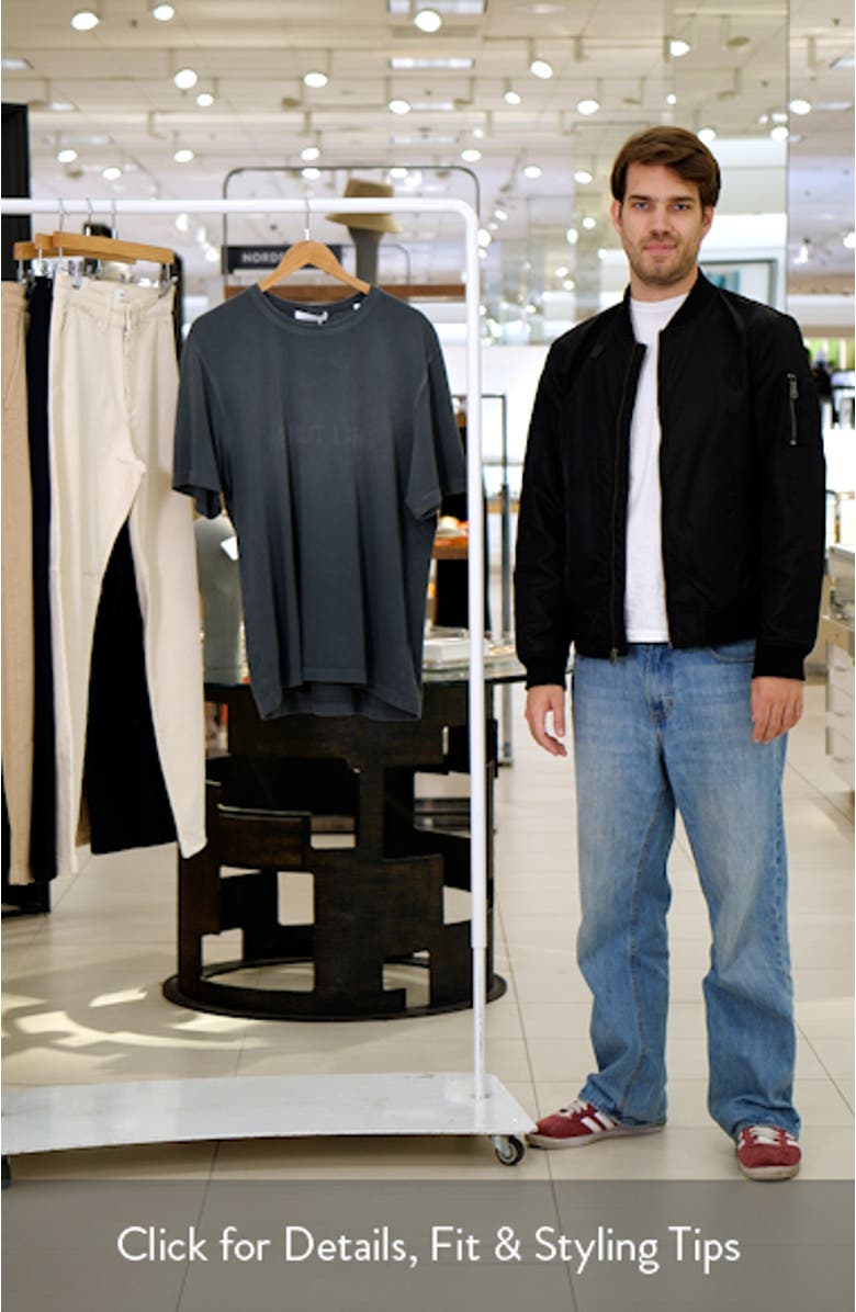 Corduroy Logo Cotton T-Shirt, sales video thumbnail