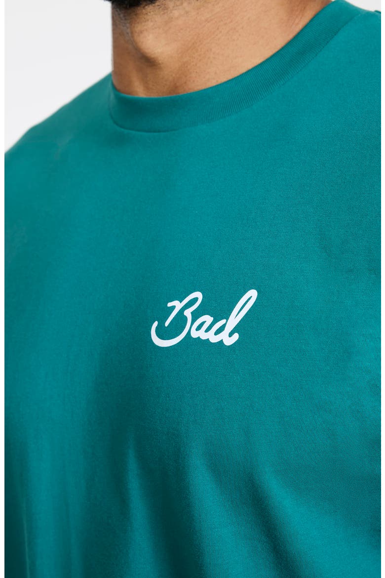 Birdie Cotton Graphic T-Shirt, Alternate, color, PACIFIC