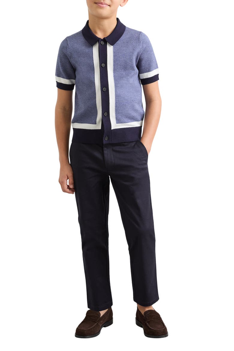 Kids' Craig Knit Top, Alternate, color, NAVY/AIRFORCE B