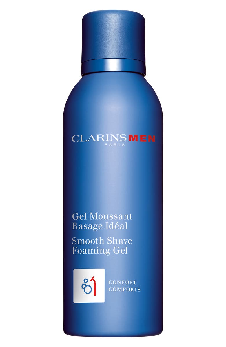 Clarins Men Smooth Shave Foaming Gel, Main, color, 