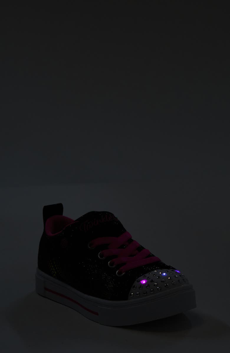 SKECHERS Twinkle Toes Twinkle Sparks Glitter Sneaker, Alternate, color,