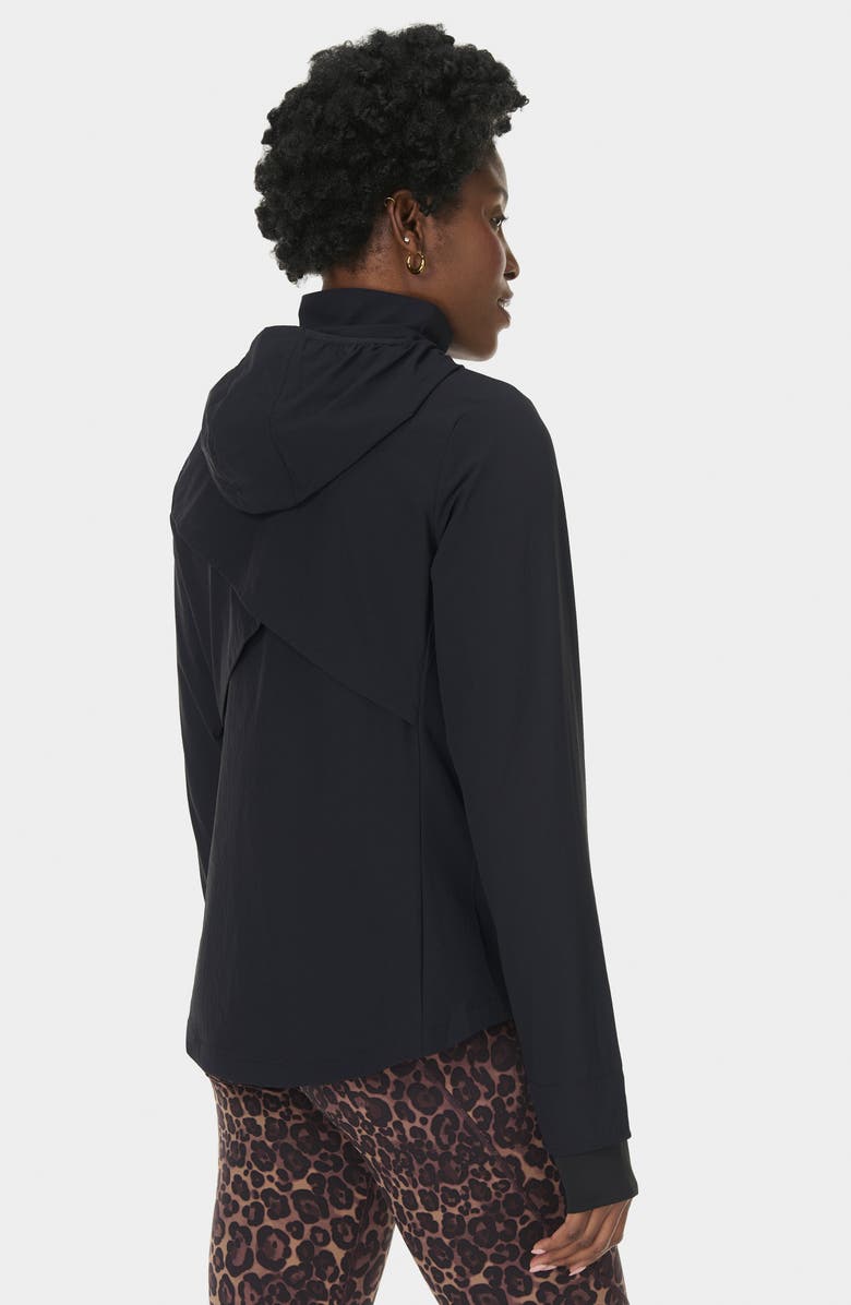 Sweaty Betty Ultimate Train Water Resistant Jacket, Alternate, color, Black