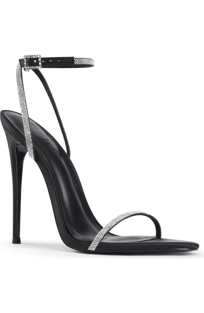 FEMME Niche Diamonds Sandal, Alternate, color, Black