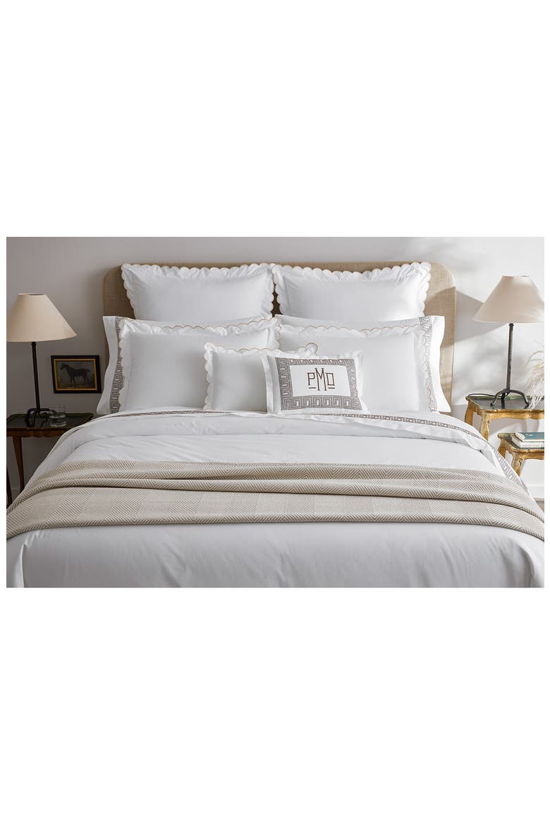 Leo Fringed Throw Blanket, Alternate, color, HYDRANGEA