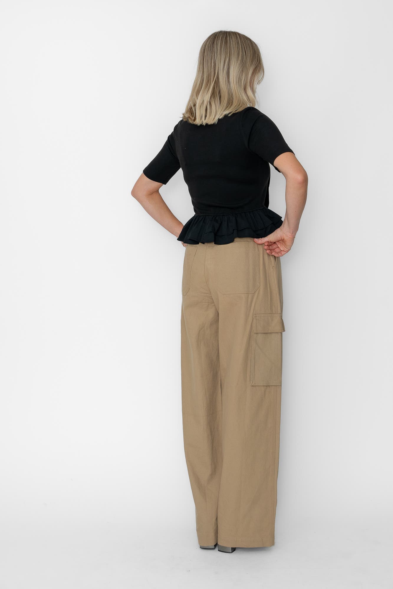Fabienne Knit Top w Ruffles - image 2