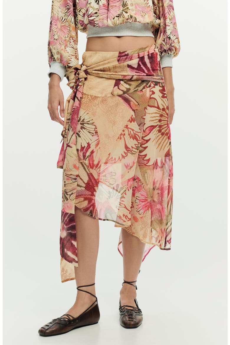 Asymmetric Skirt, Main, color, MULTI