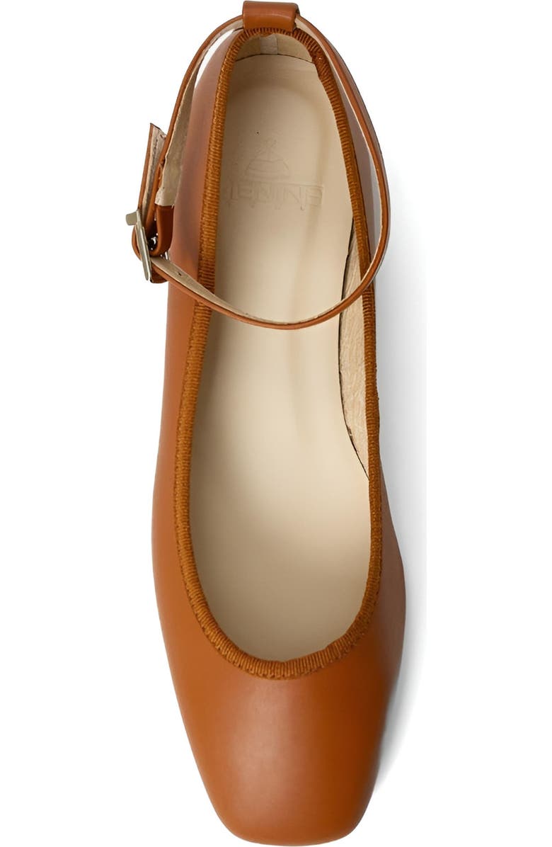 Menina Step Brive Classic Mary Jane Flat, Alternate, color, Caramel