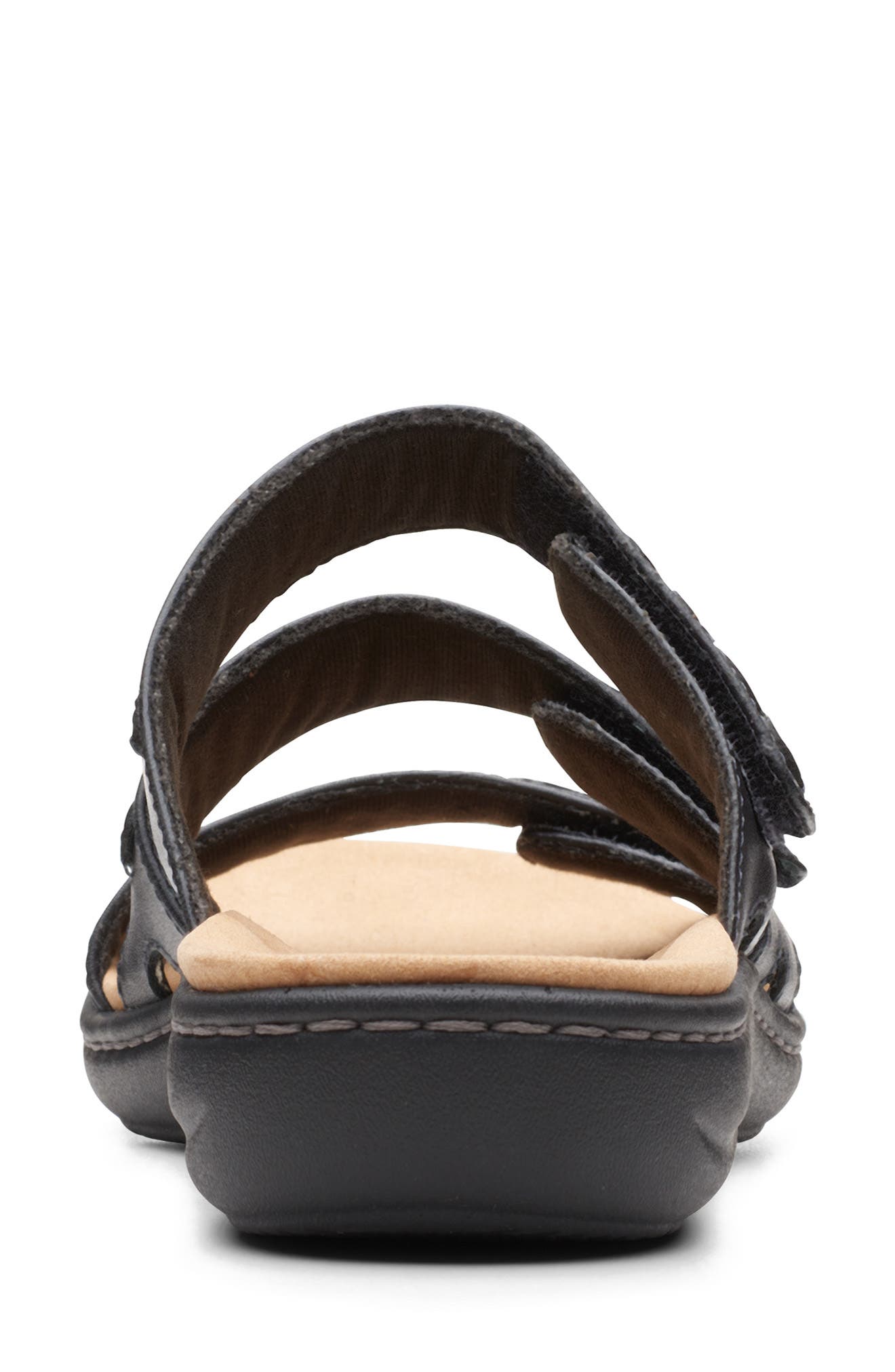 Clarks<sup>®</sup> Laurieann Cove Leather Sandal, Alternate, color, 