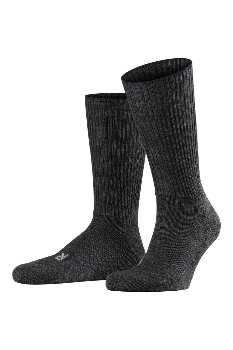 Walkie Ergo Crew Socks, Main, color, ANTHRACITE - 3080