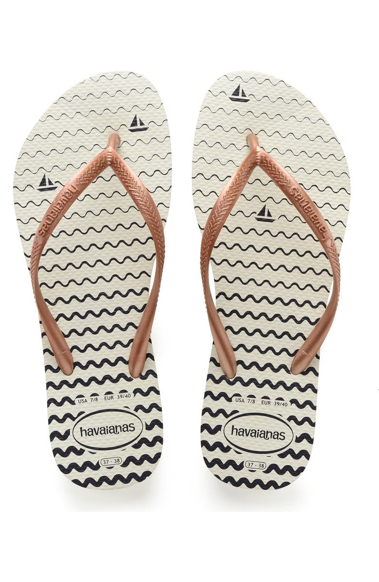Havaianas Slim Oceano Flip Flop, Main, color,