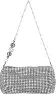 Jessica McClintock Evelyn Diamond Mesh Shoulder Bag