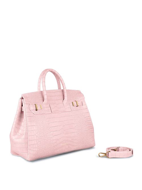 Teddy Blake Gigi Croco 13" In Light Pink