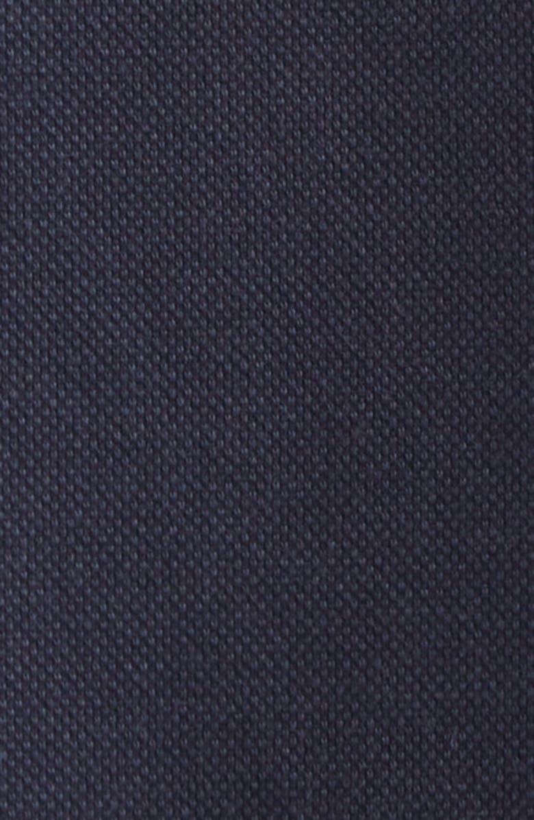 Lafayette 148 New York Cotton Blend Piqué Polo Shift Dress, Alternate, color, Ink