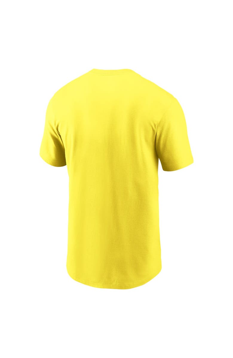 Nike Men's Nike Yellow Oregon Ducks Legacy Alternate Logo T-Shirt, Alternate, color, Yellow
