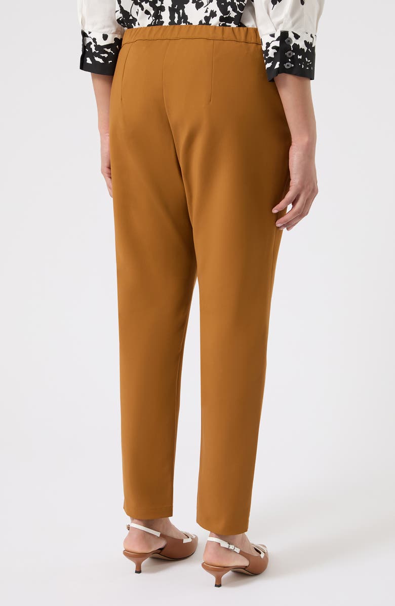 Marina Rinaldi Rosa Slim Fit Pants, Alternate, color, Siena