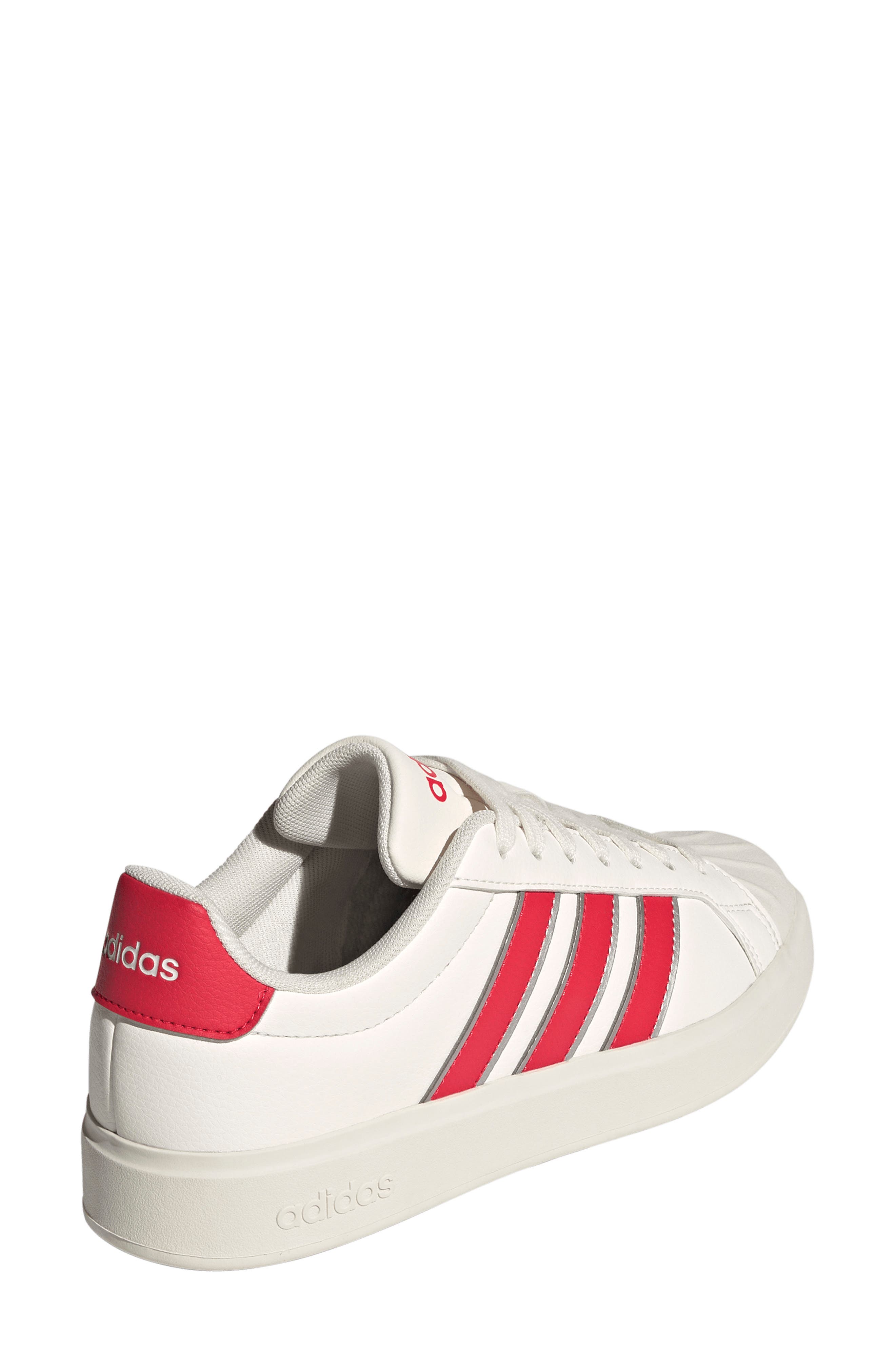 Streettalk Sneaker, Alternate, color, WHITE/ RED/ SILVER MET.