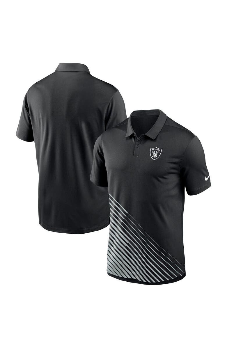 Nike Men's Nike  Black Las Vegas Raiders Vapor Performance Polo, Main, color, 