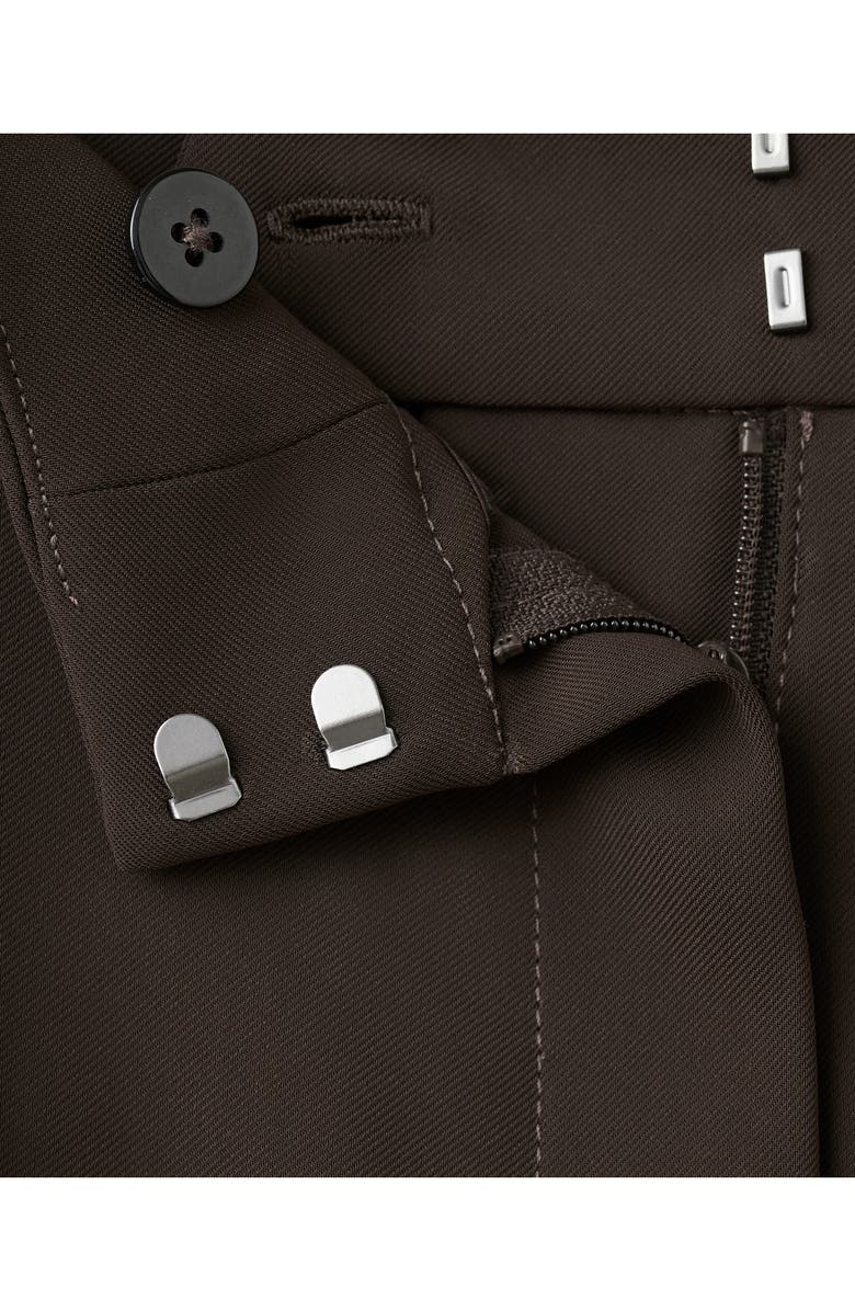 MANGO Flowy Slit Flare Pants, Alternate, color, 