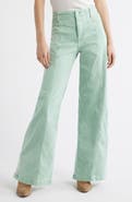 Free People Libre Front Yoke Wide Leg Jeans