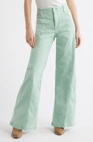 Free People Libre Front Yoke Wide Leg Jeans