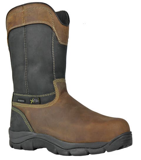 HOSS Slag Composite Toe Met Guard Work Boot