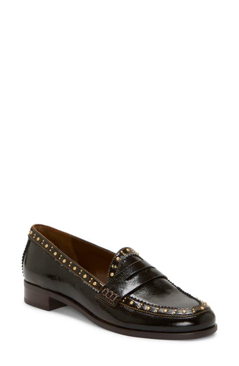 Camdyn Studded Penny Loafer (Women)