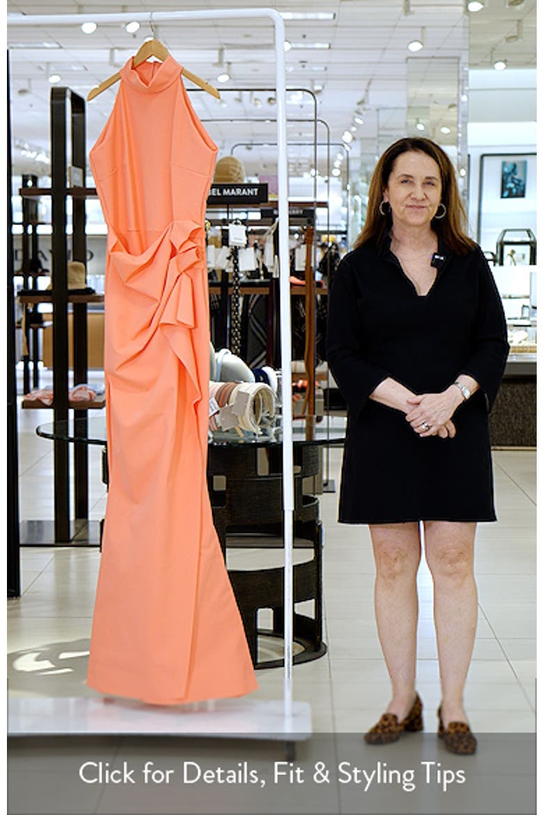 Gudrum High Neck Trumpet Gown video