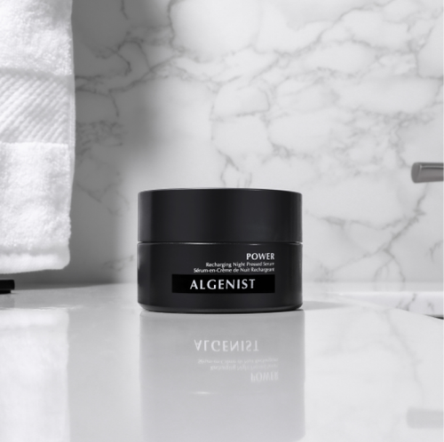 Algenist Power Recharging Night Pressed Serum In Gray