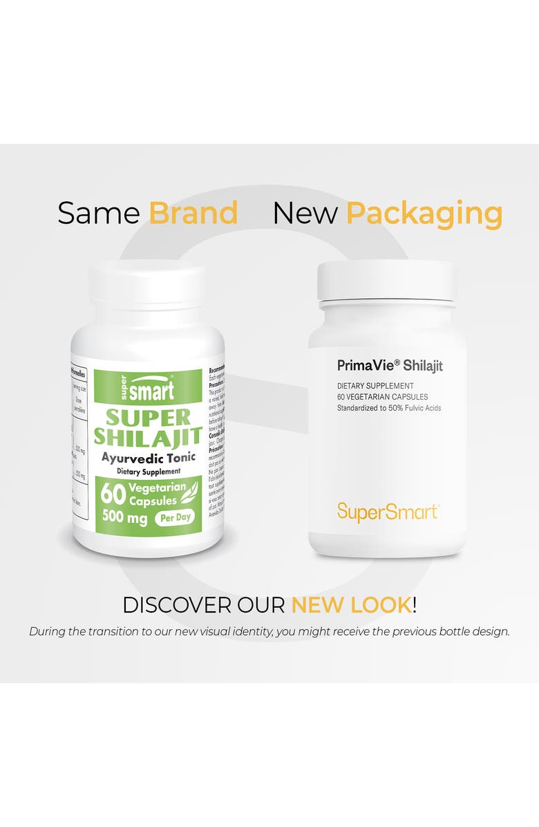SuperSmart Super Shilajit 500mg per Day, Alternate, color, NO COLOR