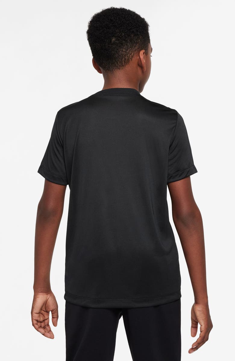 Nike Kids' Dri-FIT Basketball Graphic T-Shirt, Alternate, color, Black