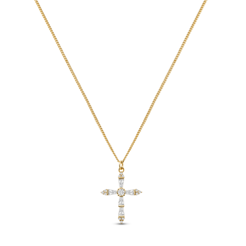 xSarah & Hollie Amore Cross Necklace