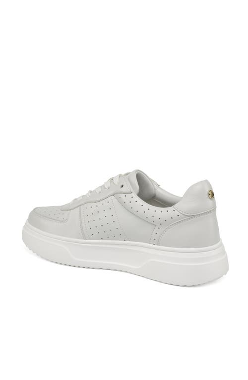 Jslides Footwear Felix Platform Sneaker In White