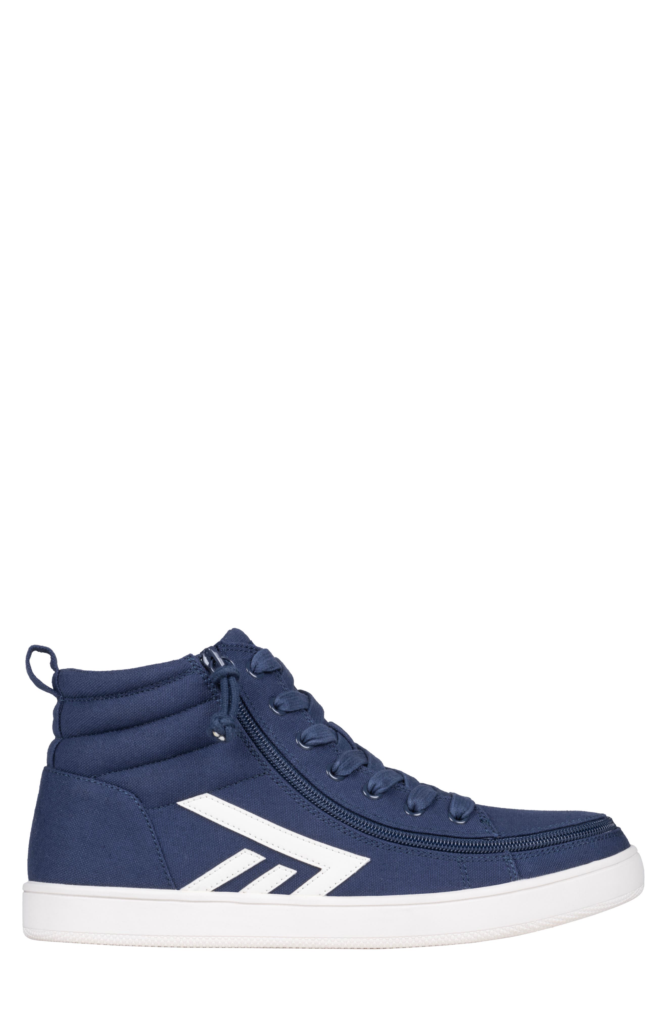 Classic High Top Sneaker, Alternate, color, NAVY/ WHITE