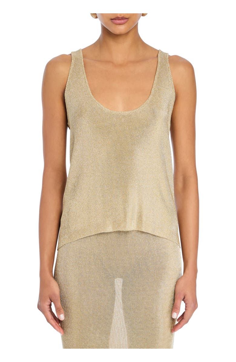 SER.O.YA Hero Metallic Knit Tank, Main, color, 