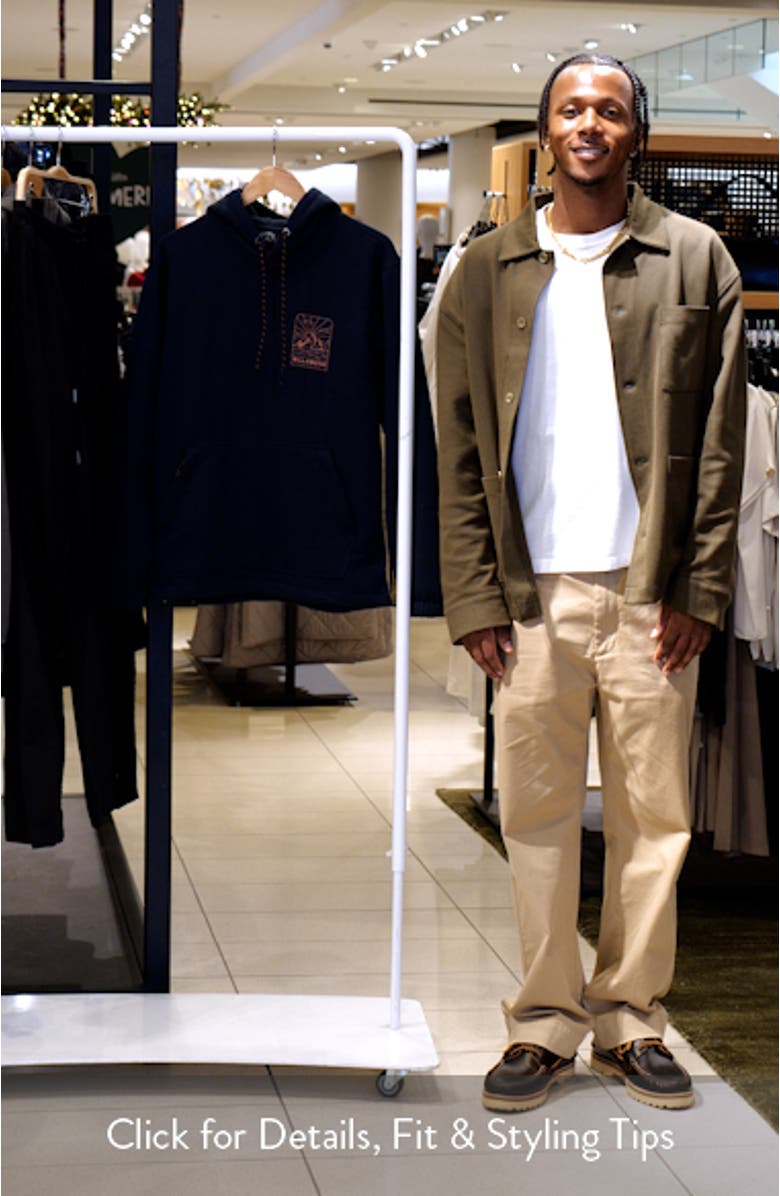 Compass Fleece Graphic Hoodie, sales video thumbnail