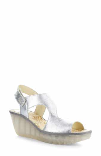 Fly London Yox Slingback Platform Wedge Sandal