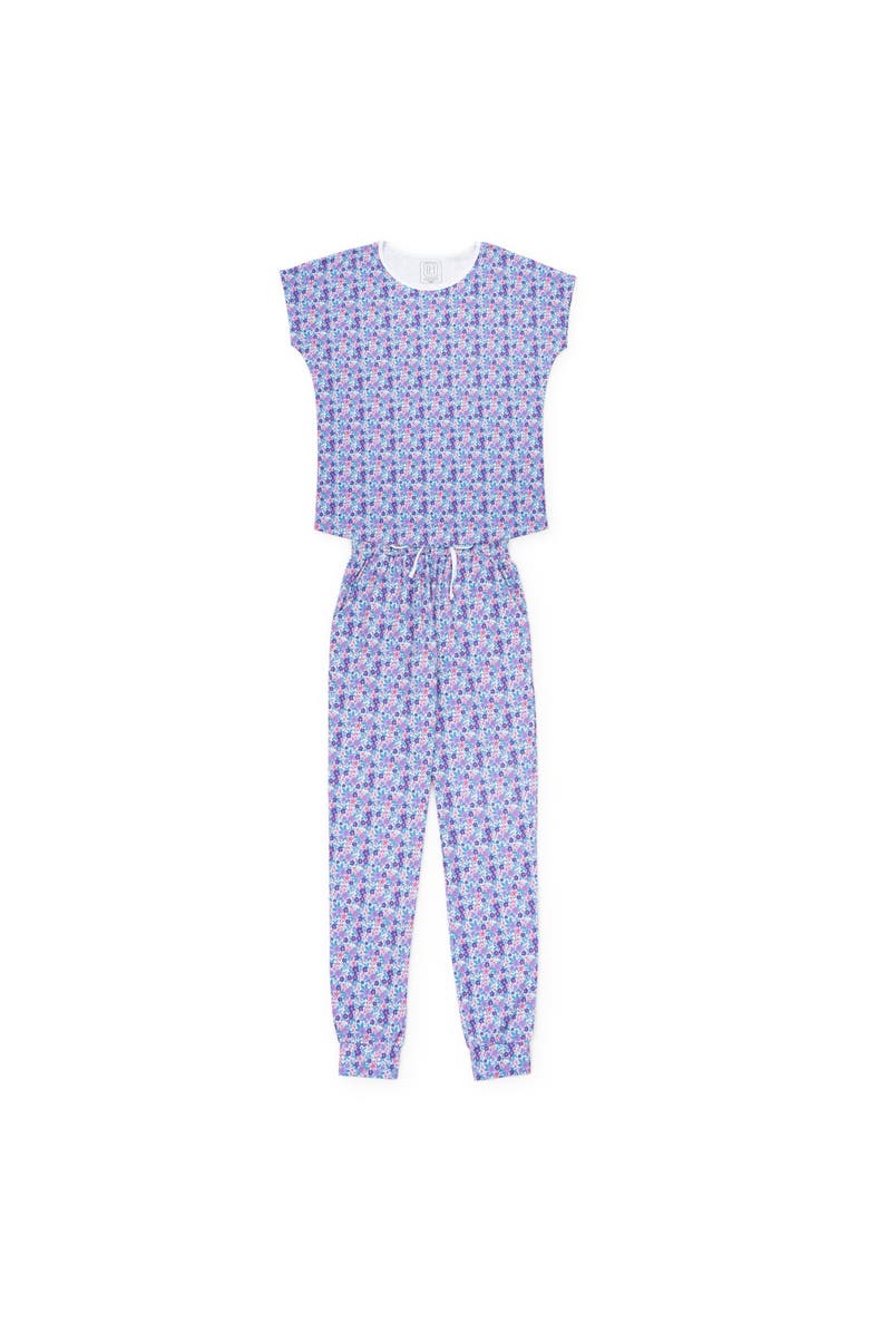 Lila and Hayes Melanie Women's Pajama Jogger Set, Main, color, Blackberry Floral