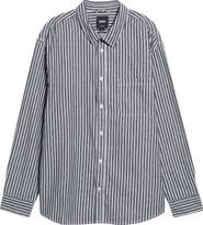 Vans Lawson Stripe Cotton Button-Up Shirt