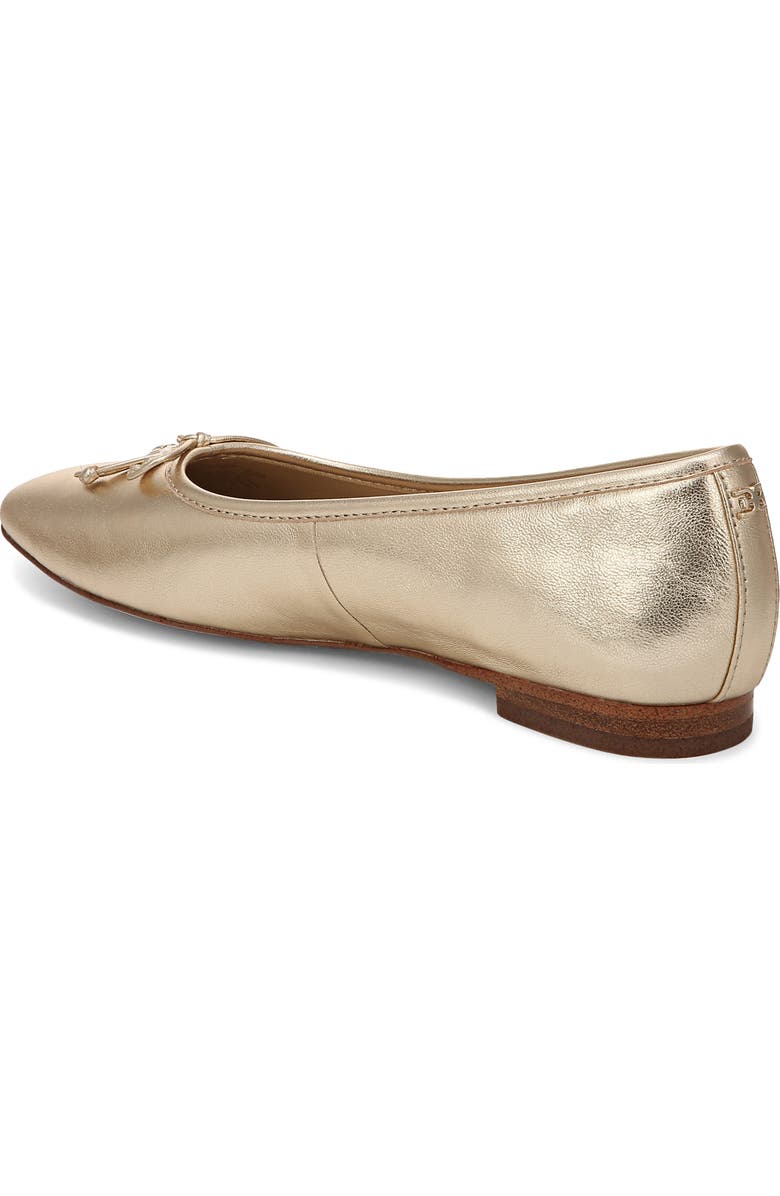 Sam Edelman Meadow Ballet Flat, Alternate, color, Gold Leaf