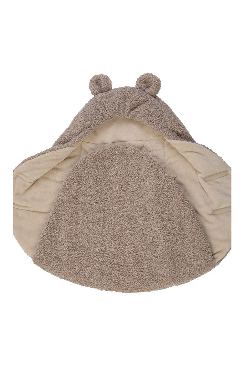 Nido Teddy Wrap Swaddle, Alternate, color, OATMEAL