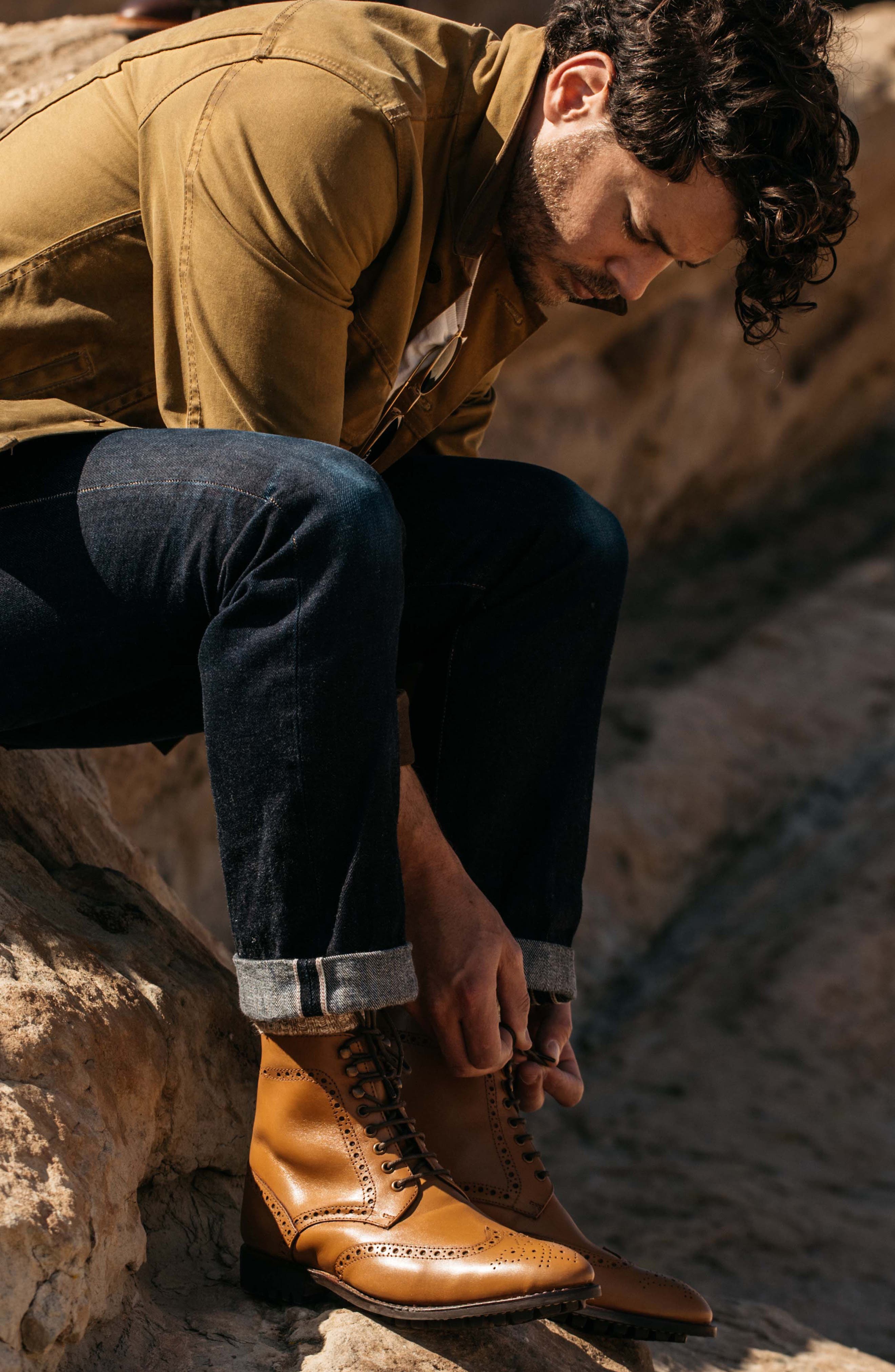 Anthony Veer Grant Wingtip Boot, Alternate, color, 