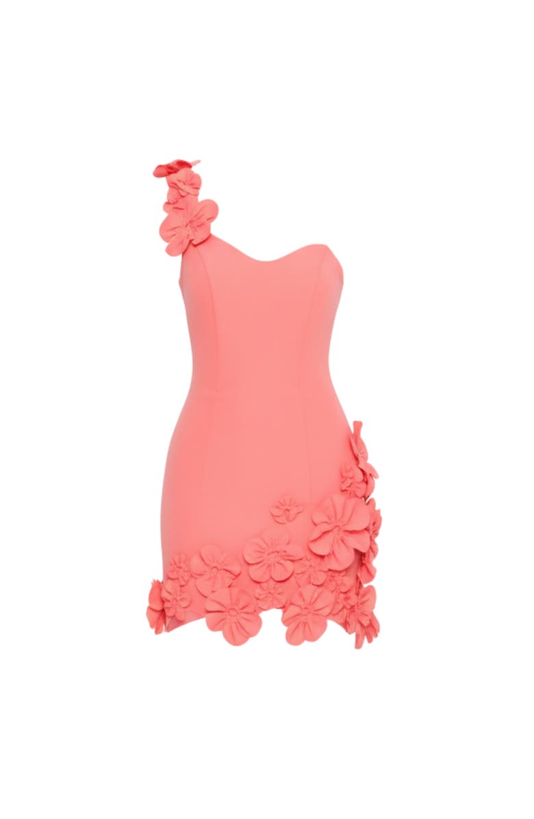 AKALIA Alexa Floral Mini Dress, Alternate, color, Light Pink