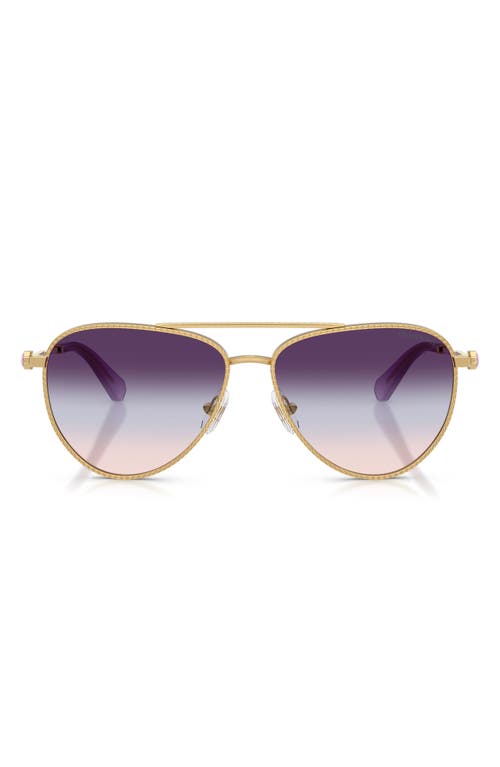 Swarovski 59mm Pilot Sunglasses