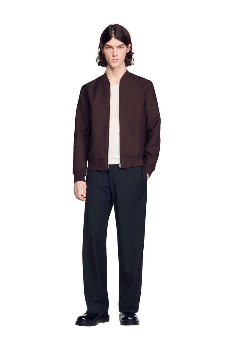 Zip-up jacket, Alternate, color, Chocolate